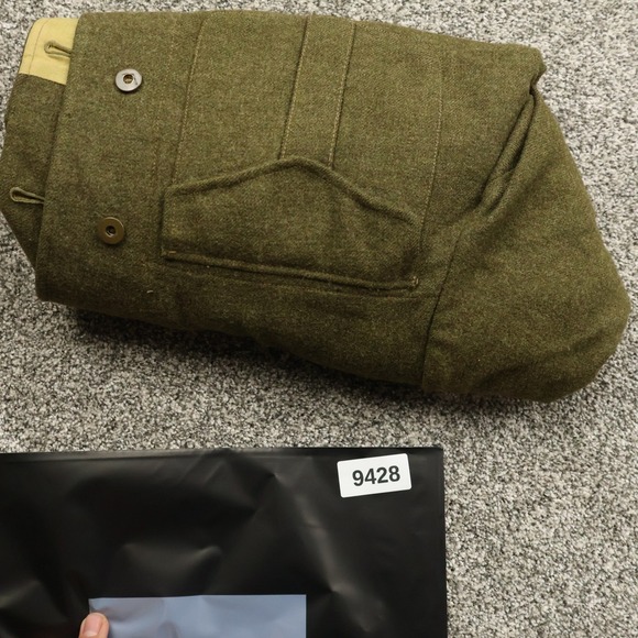 Vintage British Army Jacket Mens 19 1961‎ Khaki Wool Battle Dress Military biker - Picture 13 of 13